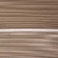 Outsunny Curved Window Door Canopy Aluminium Rigid Plastic Polycarbonate Fixed Outdoor Awning Modern Design UV Water Rain Resist 100 x 75cm Brown(m-9)