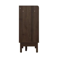 Sideboard mit Schiebetüren und Schubladen, Farbblock-Design, verstellbare Böden, 150 x 39,5 x 80 cm, Naturfarbe(m-11)