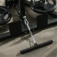 SPORTNOW Máquina de Multiestación Musculación Entrenamiento Carga 120 kg 170x139x200 cm Negro(m-12)