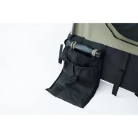 Aufblasbares Camping-Dachzelt fürs Auto/SUV, Platz für 2 Erwachsene + 1 Kind, 220x145x140 cm, Grün(m-9)