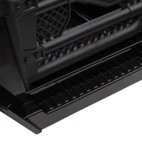 HOMCOM Coche Eléctrico para Niños de +3 Años Vehículo Todoterreno de Batería 12V con Control Remoto 100x65x72 cm Negro(m-9)