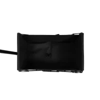 Faltbarer Strand- und Gartenwagen, für Camping, Einkaufen, 66 x 41 x 44,5 cm, Schwarz(m-6)