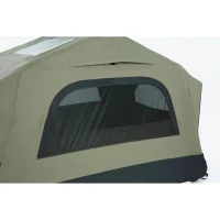Aufblasbares Camping-Dachzelt fürs Auto/SUV, Platz für 2 Erwachsene + 1 Kind, 220x145x140 cm, Grün(m-6)