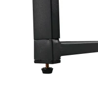 5-Piece Garden Dining Set with Hand-Woven Rope Chairs, Modern Garden Furniture Set for Balcony, 110L x 110W x 74H cm, Beige+Black(m-13)