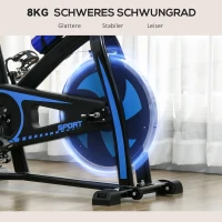 Trenażer rowerowy SPORTNOW, regulowane siedzenie, stalowy(m-8)
