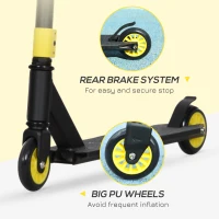 Hulajnoga Stunt, ABEC 9 łożyska, wytrzymała konstrukcja(m-5)