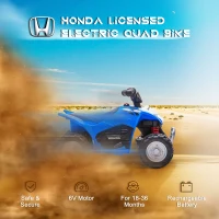 AIYAPLAY Mini Quad elektryczny dla dzieci, ATV, czarny, od 18 m.(m-4)