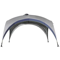 Paviljoen tuintent feesttent partytent zonwering polyester 4 x 4 m(m-15)
