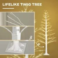 150 cm Drzewko LED, 600 diod, do wnętrz i na zewnątrz(m-5)