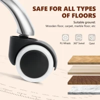 Vinsetto High Back Vibration Massage Office Chair with Footrest, Heated, Black(m-9)