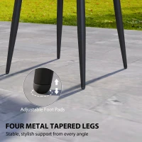 Outsunny 49.5 cm Round Garden Table, Small Outdoor Coffee Side Table with Plastic Tray-Style Top, Metal Legs, Black(m-6)