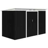 Outsunny Magazina de Scule din Otel cu Usi Glisante(m-12)