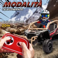 AIYAPLAY Macchina Elettrica per Bambini 3-8 Anni 12V con Licenza KAWASAKI, Doppio Motore, Telecomando e Musica, Giallo(m-5)