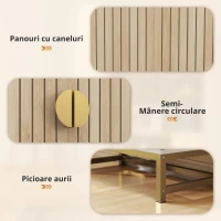 HOMCOM Dulap de bucătărie mobilier pentru depozitare cu 12 rafturi cu uși, rafturi ajustabile, 58x29x119,5cm, alb(m-4)