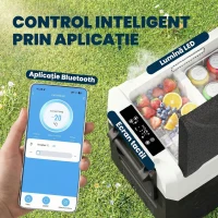 Outsunny Frigider portabil pentru călătorii(m-6)