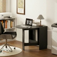 HOMCOM Mesa de Cocina Plegable con Alas Abatibles Mesa de Cocina Plegable de Forma Ovalada Estilo Moderno 163x80x75 cm Negro(m-8)