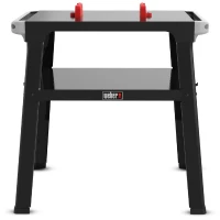 Support pour Lumin/Lumin Compact - Weber - Etagere de rangement - Deux crochets intégrés - Noir(m-1)