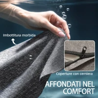 Outsunny Set Divani Giardino 4 Persone: 2 Poltrone, Divanetto, Tavolino.(m-6)