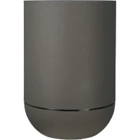 Bac a fleurs - RIVIERA - GRANIT TULIPE - Plastique - D50 x H71 cm - Gris(m-1)