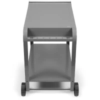 Desserte pour plancha - LIVOO - GS168G - 2 roues crantées ø 14,5 cm - Plateau supérieur 70 x 50 cm - Plateau inférieur 79 x 49 cm(m-3)