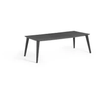 Table de jardin - rectangulaire - gris graphite - en résine - 8 a 10 personnes - Lima - Allibert by KETER(m-1)