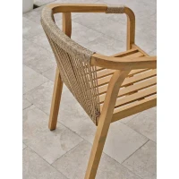 Lot de 2 fauteuils de jardin - DCB GARDEN - Serena-FT(m-6)