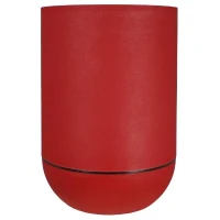 Bac a fleurs - RIVIERA - GRANIT TULIPE - Plastique - D50 x H71 cm - Rouge(m-2)