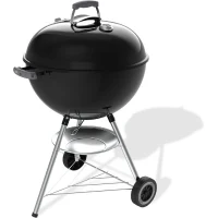 Barbecue a charbon - Weber - Original Kettle - Ø57 cm - Thermometre intégré - Acier émaillé - Clapet d'aération - 9 couverts -Noir(m-1)