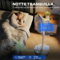 HOMCOM Ventilatore a Piantana con Telecomando, Regolabile in Altezza, 4 Velocità, Oscillazione 80°, Bianco(m-8)