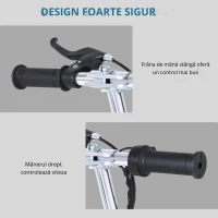 Homcom Trotineta Electrica Copii Roz – Cu sa & Baterie Reincarcabila(m-7)