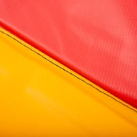HOMCOM Coussin de protection pour trampoline de remplacement Ø 305 cm résistant aux rayons UV, anti déchirure multicolore(m-7)