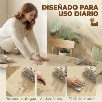 HOMCOM Mesa de Cocina Plegable para 6 Personas con Alas Abatibles Cajón Estantes Abiertos 168,2x85x73 cm Blanco(m-7)