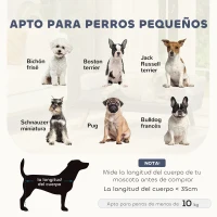 PawHut Sofá para Perros Pequeños con Patas de Madera Funda Lavable y Cojín Desmontable 86x55x33 cm Gris Claro(m-4)