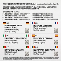 HOMCOM Paravan pliabil cu 3 panouri, din lemn, 120x170 cm, negru și alb(m-8)