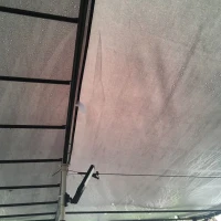 Outsunny 3x3m Metal Pergola with Canopy Garden Awning for Garden Parties, Grey(m-9)