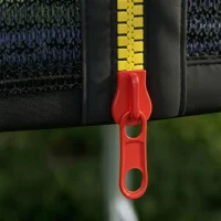 SPORTNOW Trampolim para Crianças Exterior Ø183 cm com Rede de Segurança Escada de 2 Degraus Cobertura de Molas Saco de Armazenamento Preto(m-14)