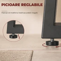 HOMCOM picioare fier suport metal bază(m-5)