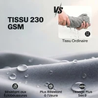 Outsunny Salon de Jardin Extérieur 5 Pièces, 2 Canapés, 2 Tables, 1 Chaise, Pochette de Rangement, 182x167x65cm, Gris Foncé(m-6)