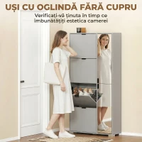 HOMCOM dulap încălțăminte(m-4)