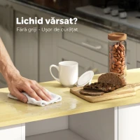 HOMCOM Cărucior mobil multifuncțional pentru depozitare(m-8)