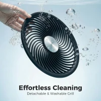 HOMCOM 20 dB Silent Standing Fan for Bedroom, 42" Pedestal Fan with Remote, 90° Oscillating, 8 Speeds, Remote Control, Black(m-8)