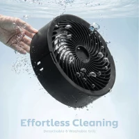 HOMCOM 20 dB Silent Standing Fan for Bedroom, 44" Pedestal Fan with 90° Oscillating, 8 Speeds and LED Light, Black(m-8)