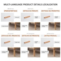 HOMCOM Comodă cu 3 sertare ridicată pentru living și dormitor, din lemn, 80x39x80 cm, alb și culoare lemn(m-5)