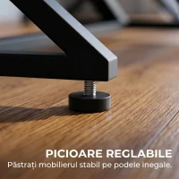 HOMCOM picioare fier suport(m-5)