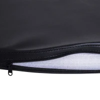 HOMCOM Esteira de Dança de Poste Esteira de Almofada Esteira da Dança Na Barra de Formação de Dobramento da Segurança 5 cm Ф150x5(m-5)