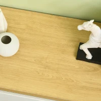 HOMCOM Comodă Modernă cu 6 Sertare din PAL pentru Dormitor și Hol, 140x37x75cm(m-8)