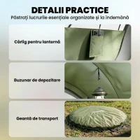 Outsunny cort automontant pop-up instant rapid de instalat(m-9)