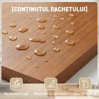 HOMCOM ușă exterioară vedere(m-4)