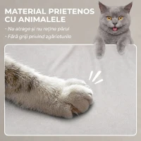HOMCOM Fotoliu Rabatabil Electric cu Telecomandă și Suport pentru Picioare, din material cu efect de catifea, 80x83x104 cm, Crem(m-6)
