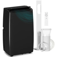 HOMCOM Portable Air Conditioner 12000 BTU, 4-in-1 Air Conditioning Unit, Dehumidifier, Cooling, Fan, Sleep Mode with 2 Speeds(m-10)